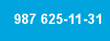 987 625-11-31